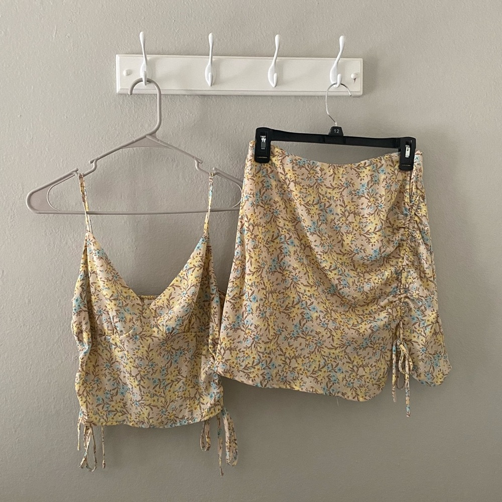 LA HEARTS TOP & SKIRT
